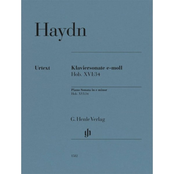 Haydn sonate piano n°34 partition