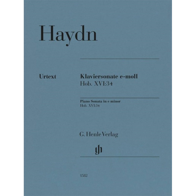 Haydn sonate piano n°34 partition