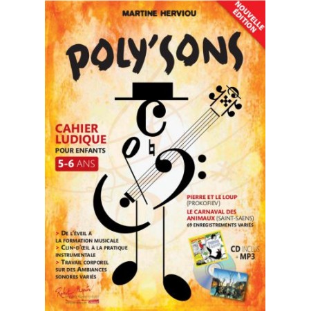 Polysons cahier ludique pour enfants 5-6 ans