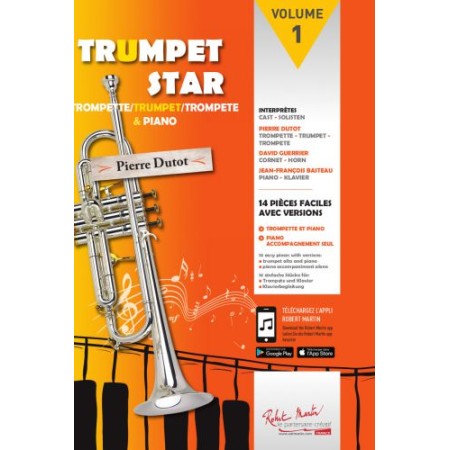 Pierre Dutot trumpet star partition