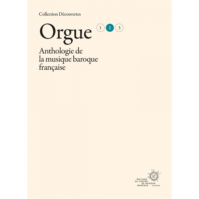 Orgue anthologie de la musique baroque française partition