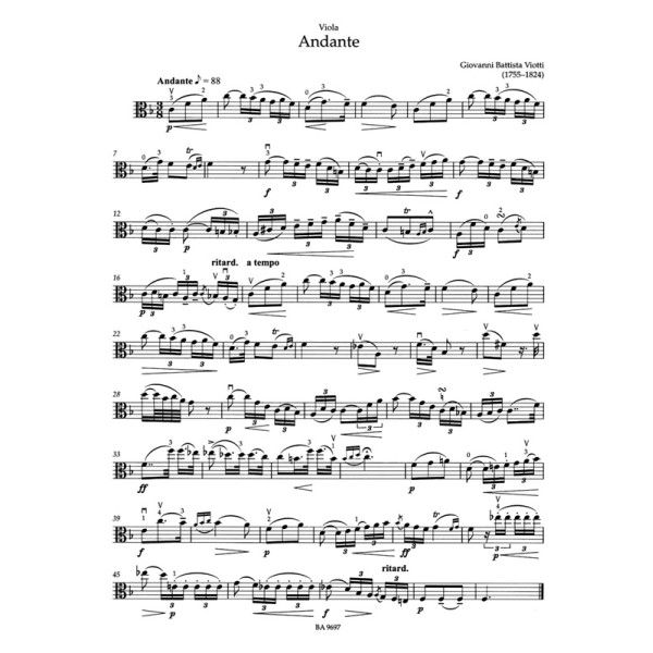 viola collection concert pieces partition