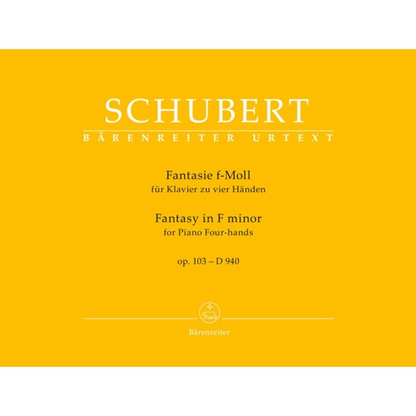 schubert fantaisie en fa mineur partition