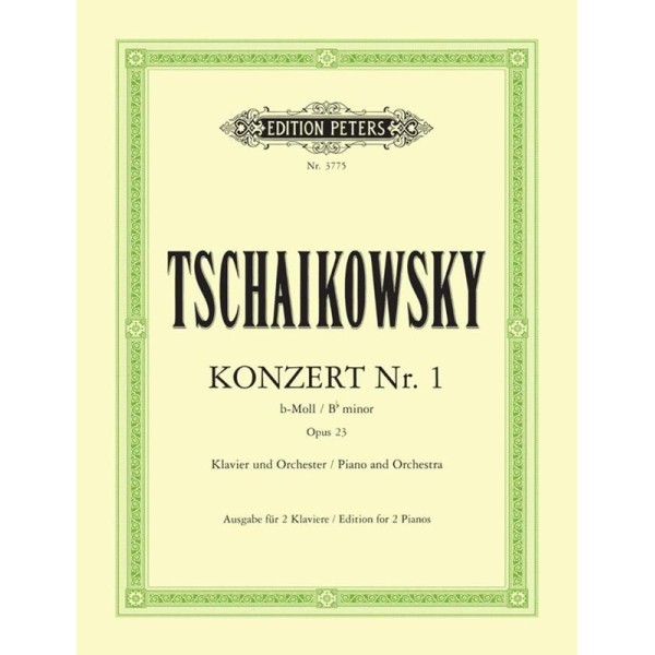 Tchaikowsky concerto piano n°1 partition