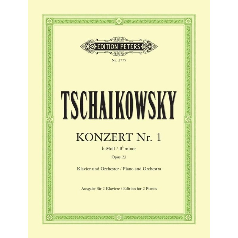 Tchaikowsky concerto piano n°1 partition