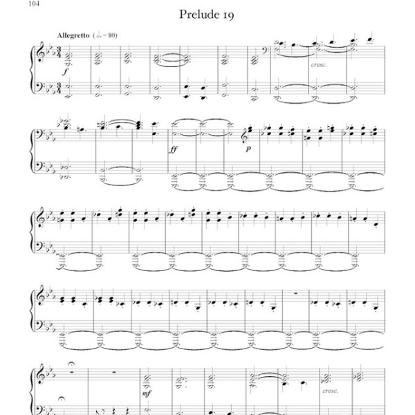 Chostakovitch 24 préludes et fugues partition