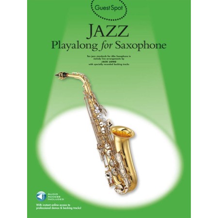 Guest spot jazz saxophone alto partition