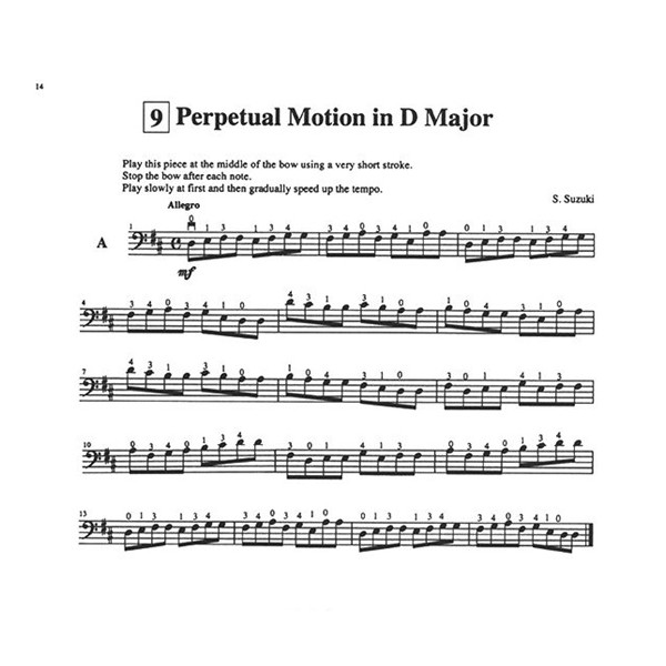 suzuki cello school volume 1 partition