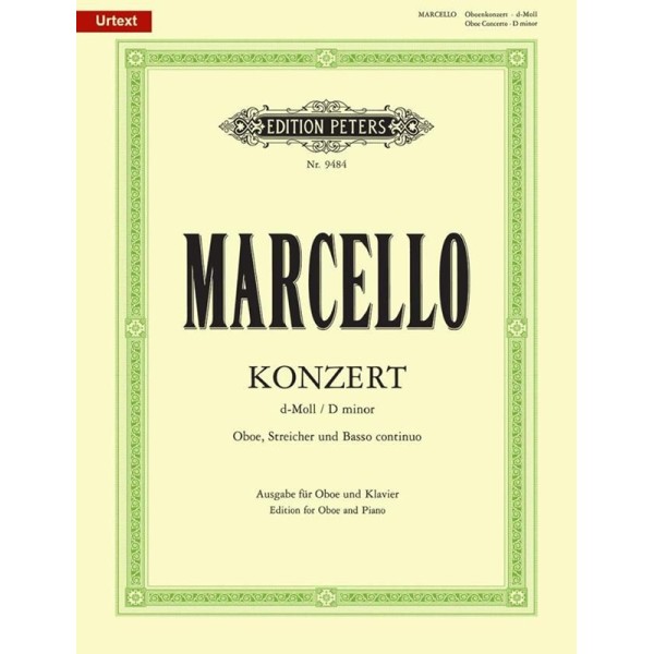 Marcello concerto hautbois partition