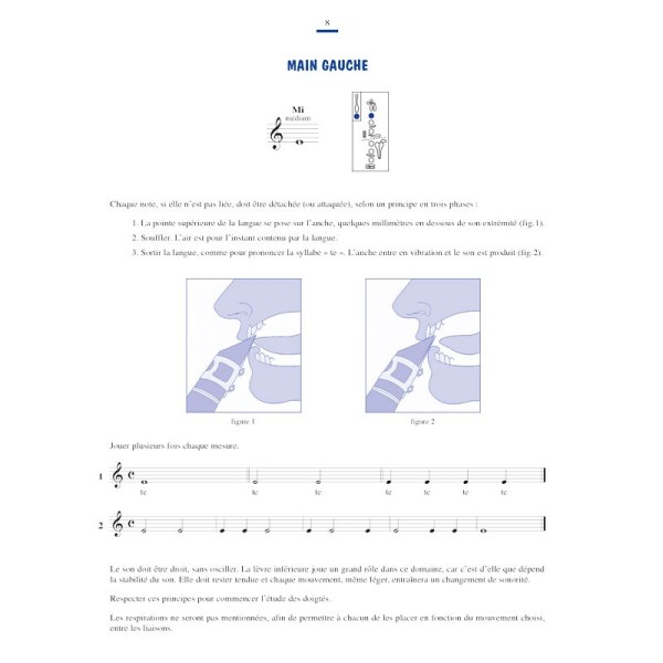 la clarinette à l'école de musique