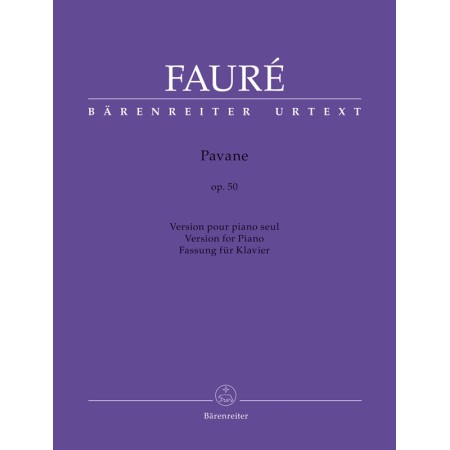 gabriel faure pavane partition piano