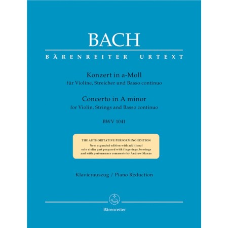 bach concerto violon n°1 partition violon