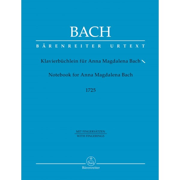 bach petit livre d'anna magdalena bach partition