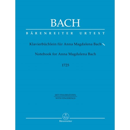 bach petit livre d'anna magdalena bach partition