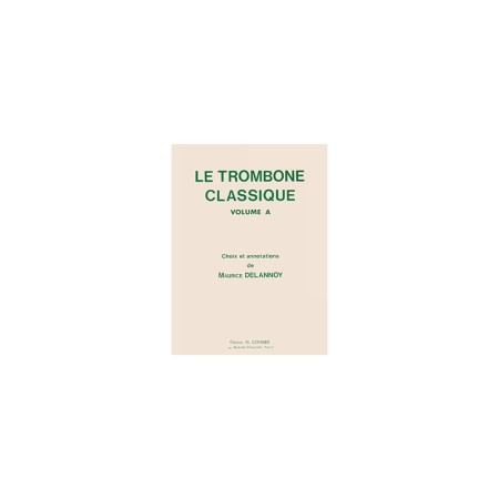 delannoy le trombone classique volume A partition