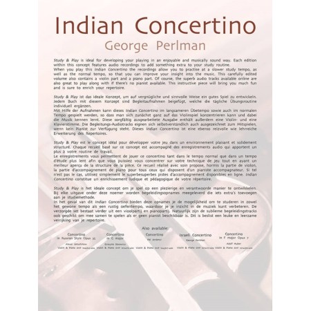 indian concertino partition violon