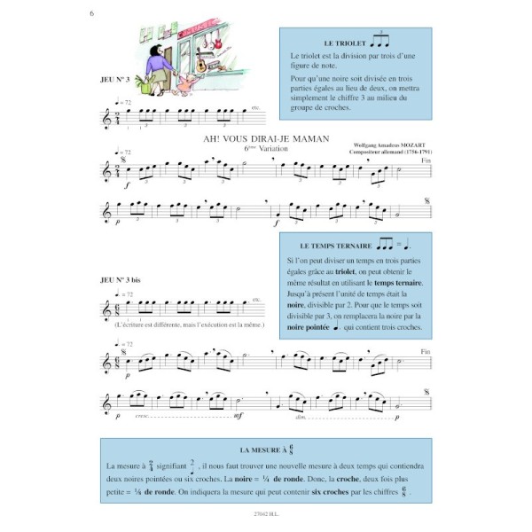 lambert méthode de flute partition