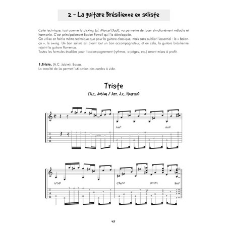 méthode de guitare brésilienne