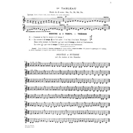 le solfege populaire base sur le rythme