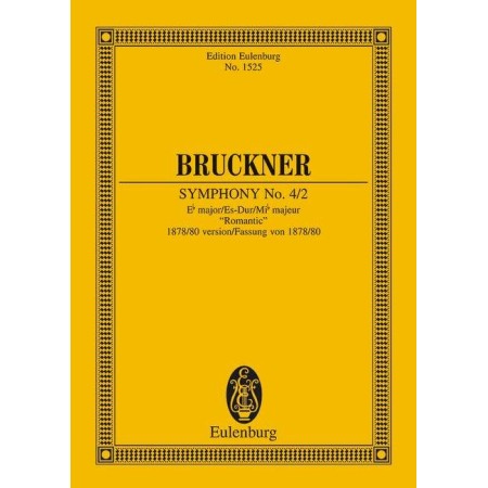 bruckner symphonie n°4 partition poche