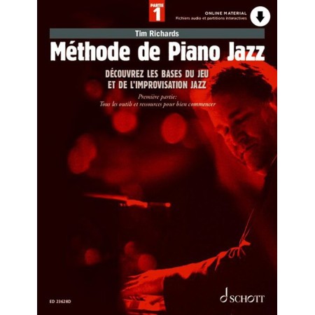 tim richards méthode de piano jazz avignon