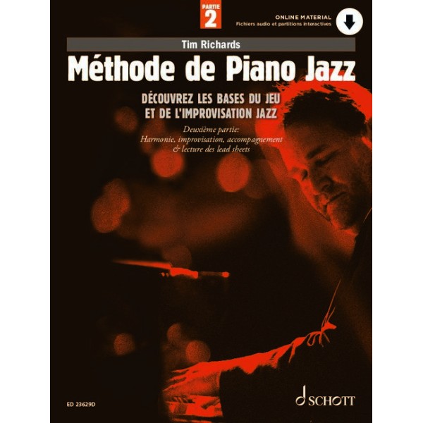 tim richards méthode de piano jazz partie 2 avignon