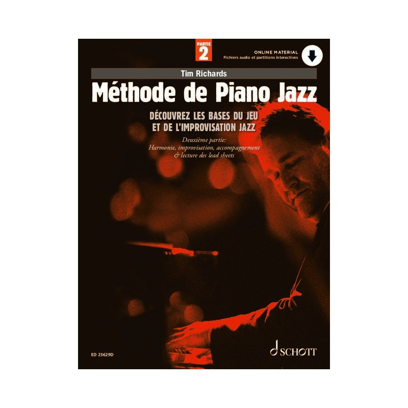 tim richards méthode de piano jazz partie 2 avignon