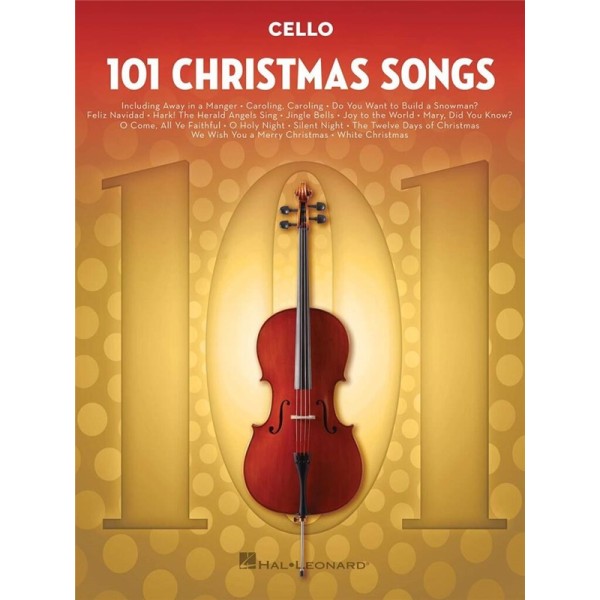 partition violoncelle 101 christmas songs