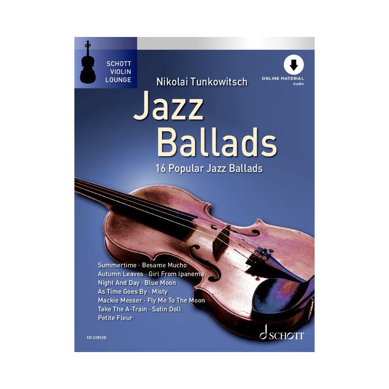 jazz ballads partition violon