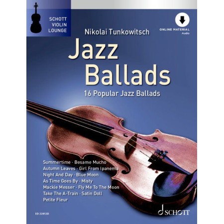 jazz ballads partition violon