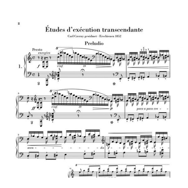 12 etudes d'execution transcendante partition avignon