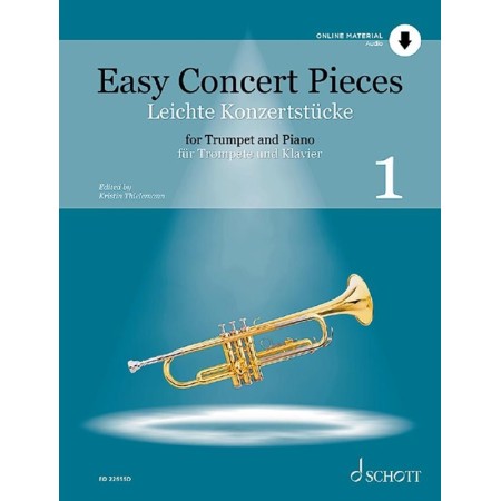 easy concert pieces partition trompette