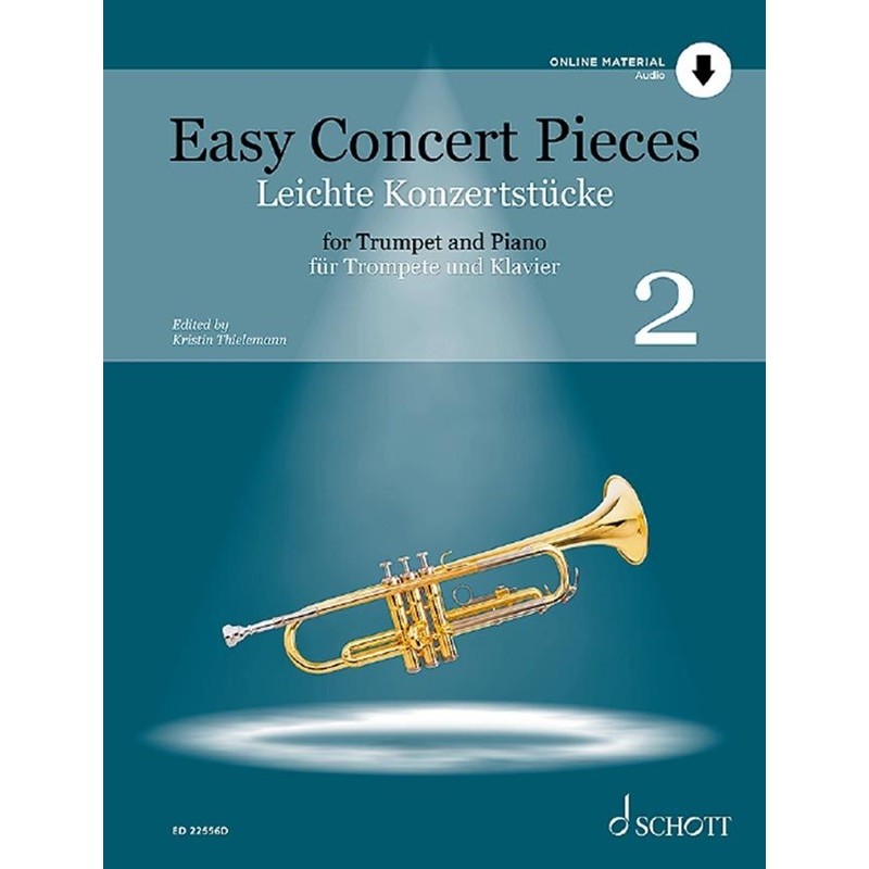 easy concert pieces partition trompette