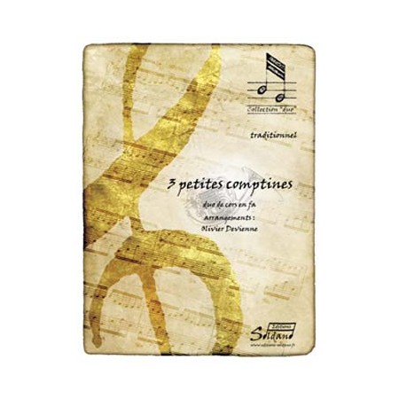 3 petites comptines partition cor