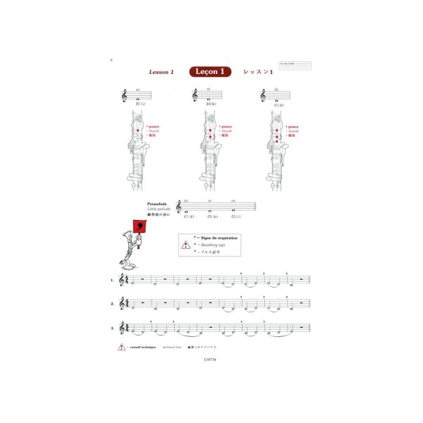 l'apprenti clarinettiste partition