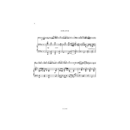 sammartini sonate pour violoncelle partition