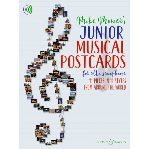 junior musical postcards partition saxophone