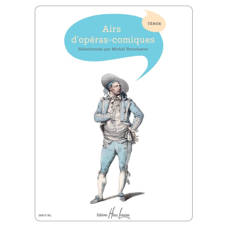 airs d'operas comiques partition tenor