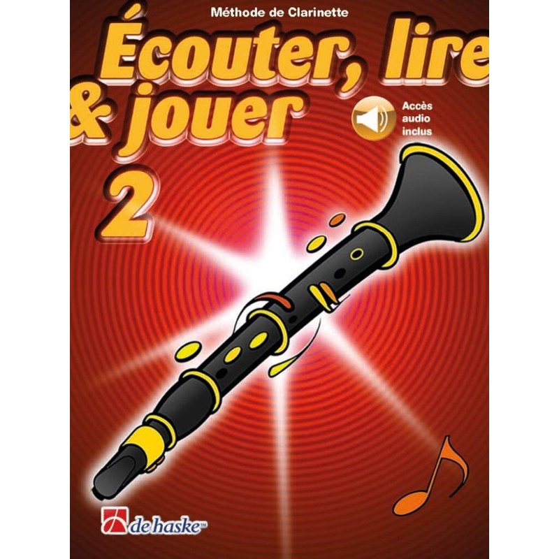 ecouter lire et jouer partition clarinette