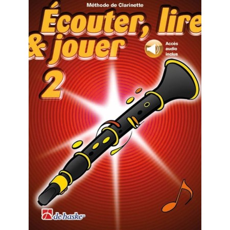 ecouter lire et jouer partition clarinette