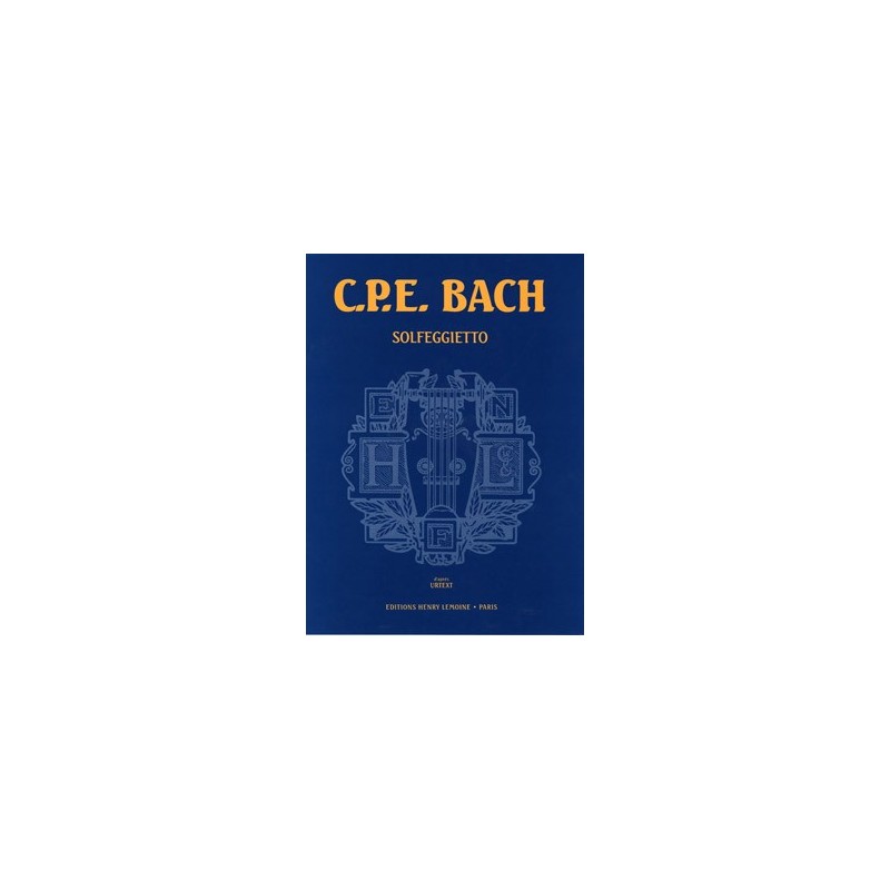 Bach Solfeggietto partition