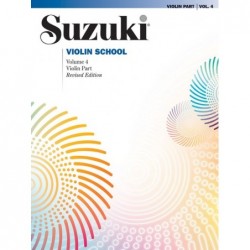 SUZUKI VIOLIN SCHOOL PART 4 - Edition révisée sans CD