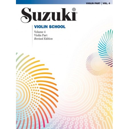 SUZUKI VIOLIN SCHOOL PART 4 - Edition révisée sans CD