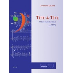 TETE A TETE volume 1 pour 2 violoncelles