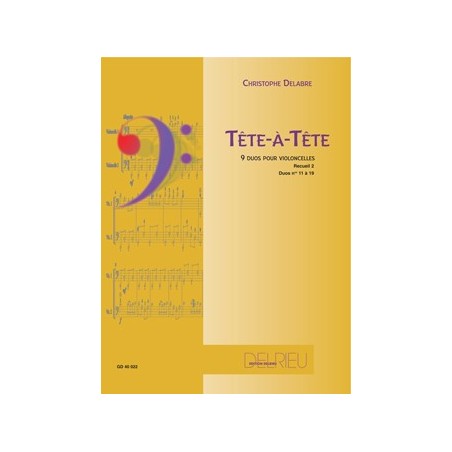 TETE A TETE volume 2 pour 2 violoncelles