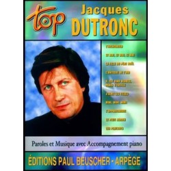 PARTITION JACQUES DUTRONC TOP BEUSCHER