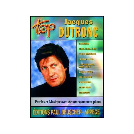 PARTITION JACQUES DUTRONC TOP BEUSCHER