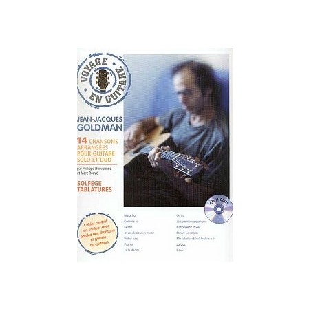 GOLDMAN JEAN-JACQUES - VOYAGE EN GUITARE AVEC CD