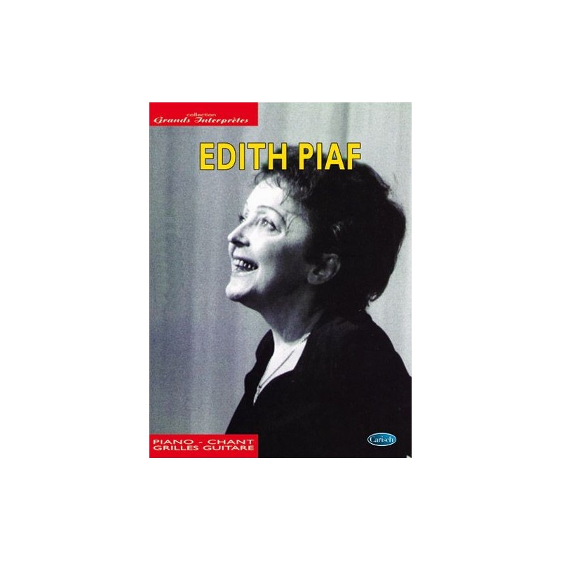 Edith Piaf partition