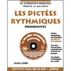 Michel Lorin les dictées rythmiques progressives partition